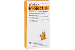 BioGaia ProTectis Chewable Tablets for Toddlers, Kids, and Teens, 30 Count