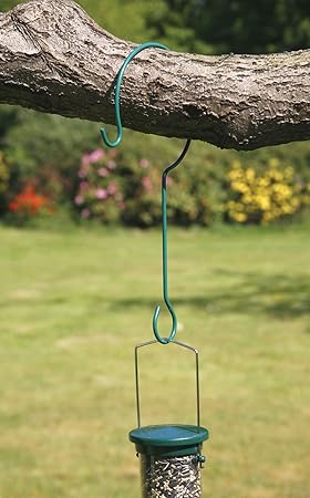 Tree Hook Hanger For Bird Feeders Amazon Co Uk Garden Outdoors