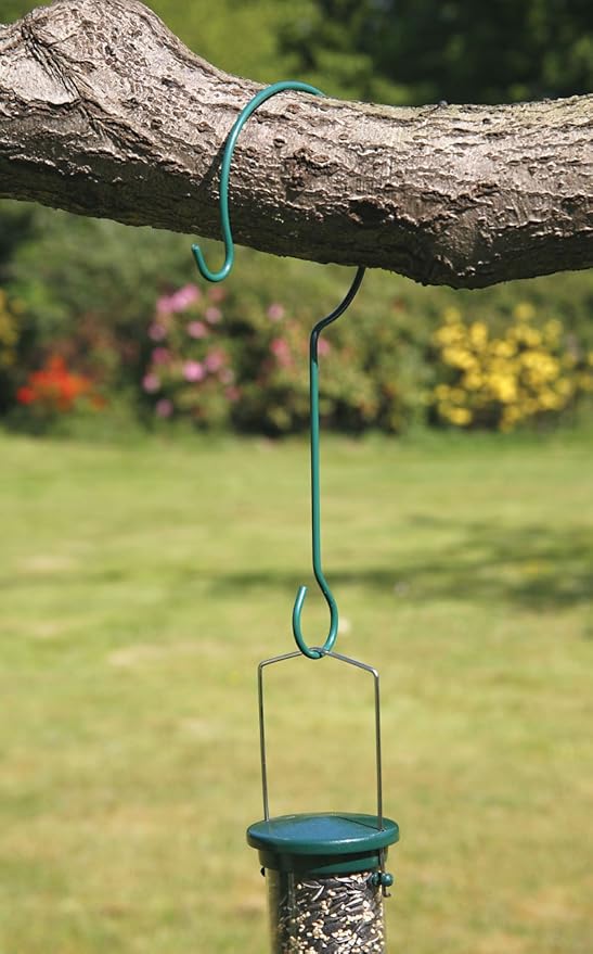 Tree Hook Hanger For Bird Feeders Amazon Co Uk Garden Outdoors