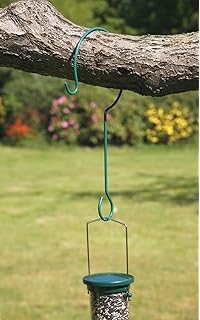 Esylife 12 Inch Strong Rust Resistant Bird Feeder Hooks Plant