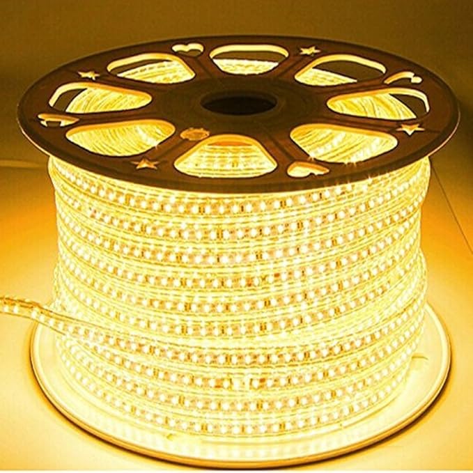 LED Strip Light Waterproof Roll 20 Meter (120 led/Mtr) Warm White