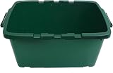 All-Green Coral 44 Litre Green Kerbside Waste Recycling Box Storage view 2