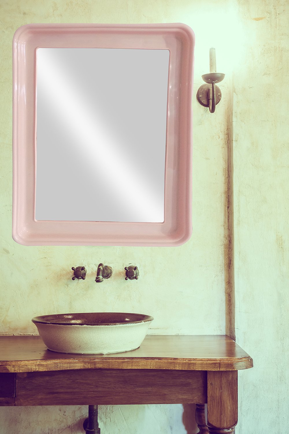Majik Decorative Mirror For Living Room Plastics Make Up Mirrors