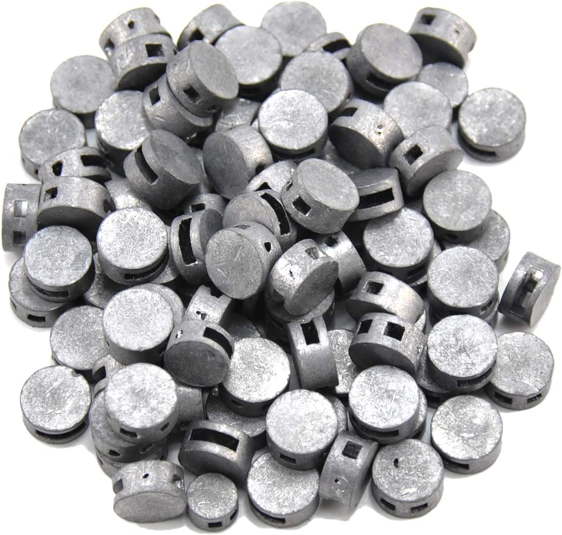 YAFENG 8mm x 5mm Security Seals Lead Seals Beans for Sealing Prepayment