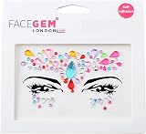 FACEGEM LONDON Face Gems Adhesive Glitter Jewel Tattoo 32 PCS view 3