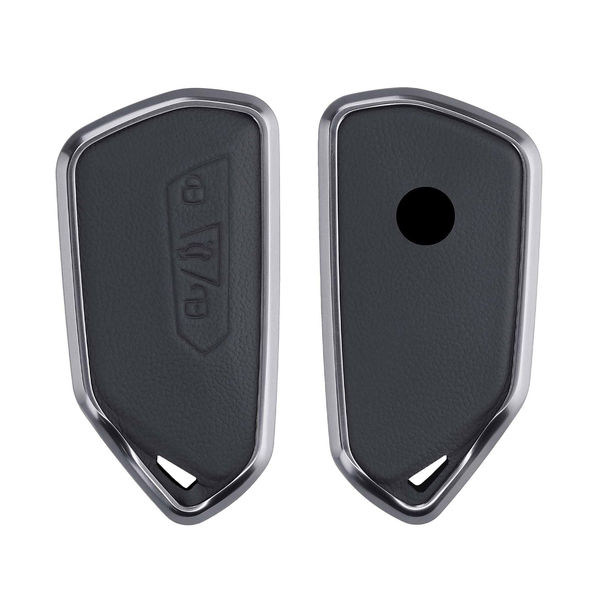 kwmobile Key Cover Compatible With VW Golf 8 - Dark Grey