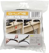 D-Line CTW2.5B Spiral Wrap Cable Tidy Black 2.5 Meter Length view 5