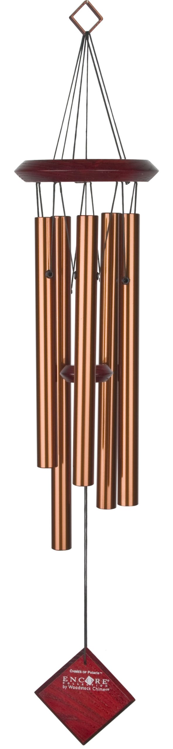 Woodstock DCB22 Encore Collection Bronze Chimes of Polaris Windchime, 4.0 in*22.0 in*4.0 in
