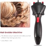 Papiivan Automatic Electric Hair Braider Twist Styling Device Black Red Portable view 6