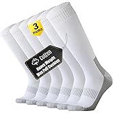ONKE Max Full Cushion Knee High Socks for Men Steel Toe Work Boot Over the Calf OTC Moisture Wicking Thermal Hiking Hunting
