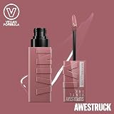 Maybelline SuperStay Vinyl Ink Lip Color 110 Awestruck 16HR Vegan Formula view 6