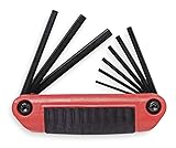 Stanley Proto J4993CG Folding Hex Key Set, 9-Piece