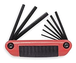 Stanley Proto J4993CG Folding Hex Key Set, 9-Piece