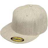Flexfit Premium 210 Fitted Flat Brim Baseball Hat