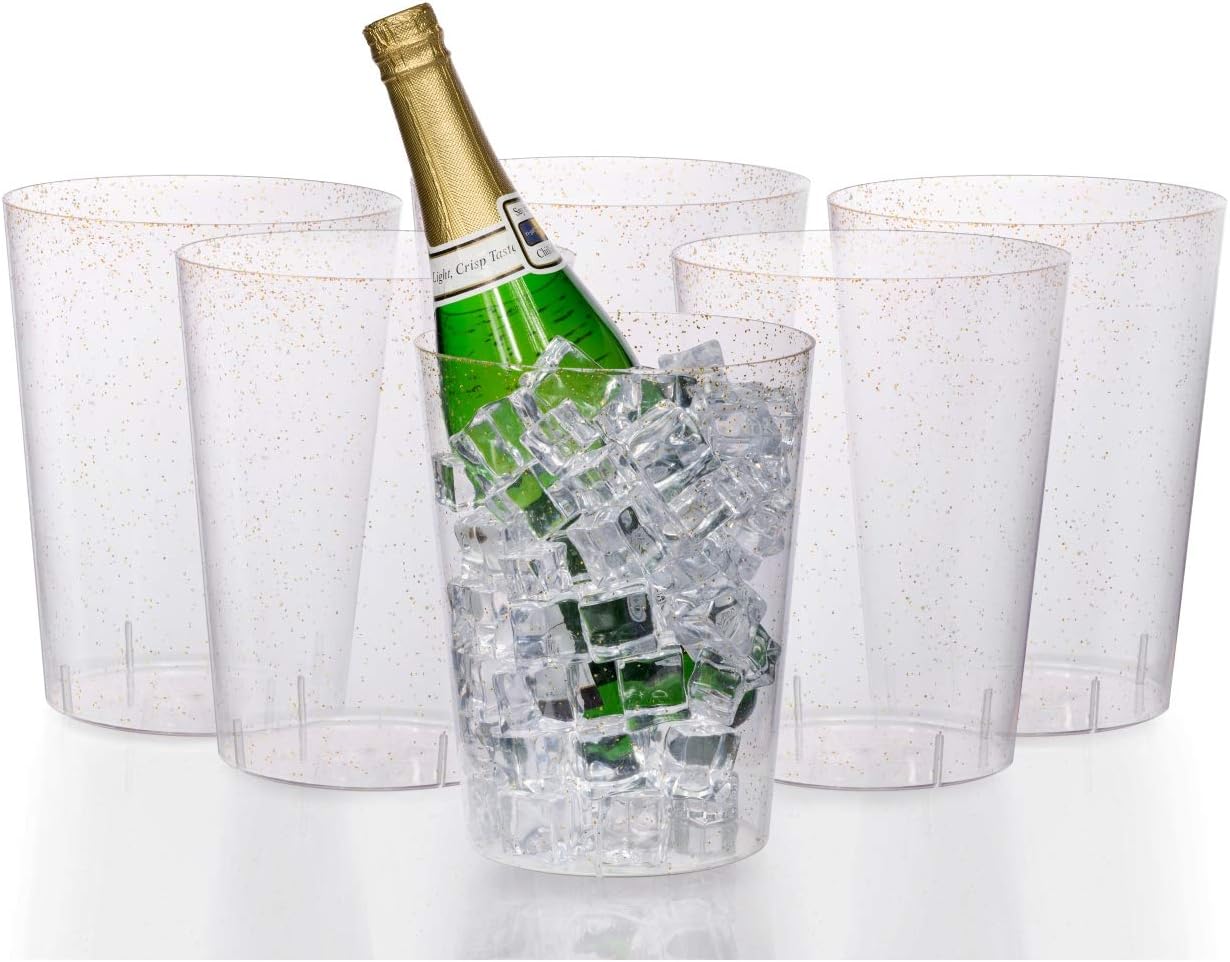 large plastic ice bucket