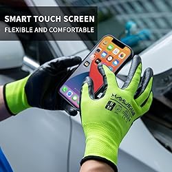 MANUSAGE Safety Work Gloves - Protective Glove for