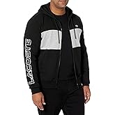 Lacoste mens Zip Up Colorblock Hoodie
