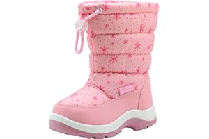 Apakowa Kid's Girls Cold Weather Snow Boots (Toddler/Little Kid)