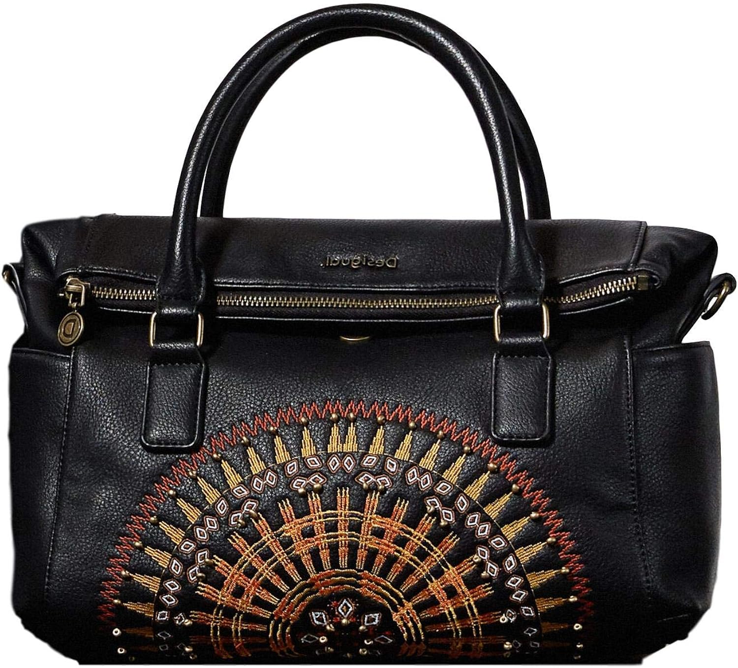 DESIGUAL AFRICAN MANDALA LOVERTY Handbags women Black One size