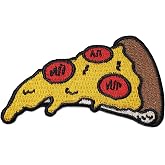 Kolorspun Pizza Patch - Hook and Loop Tactical Morale Patch
