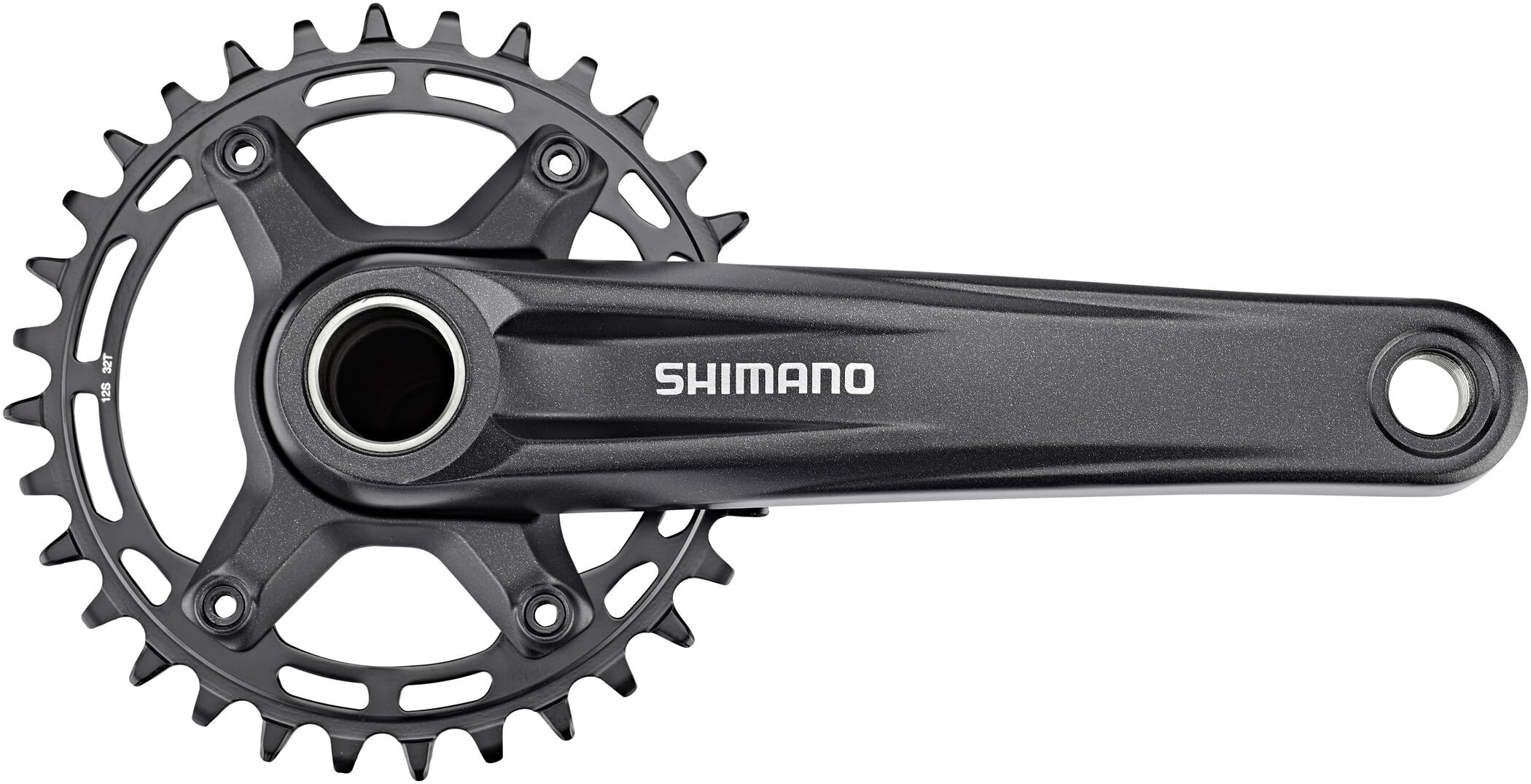 Shimano Deore FC-MT510 chainset, 12-speed, 52 mm chainline, 32T, 170 mm, Black