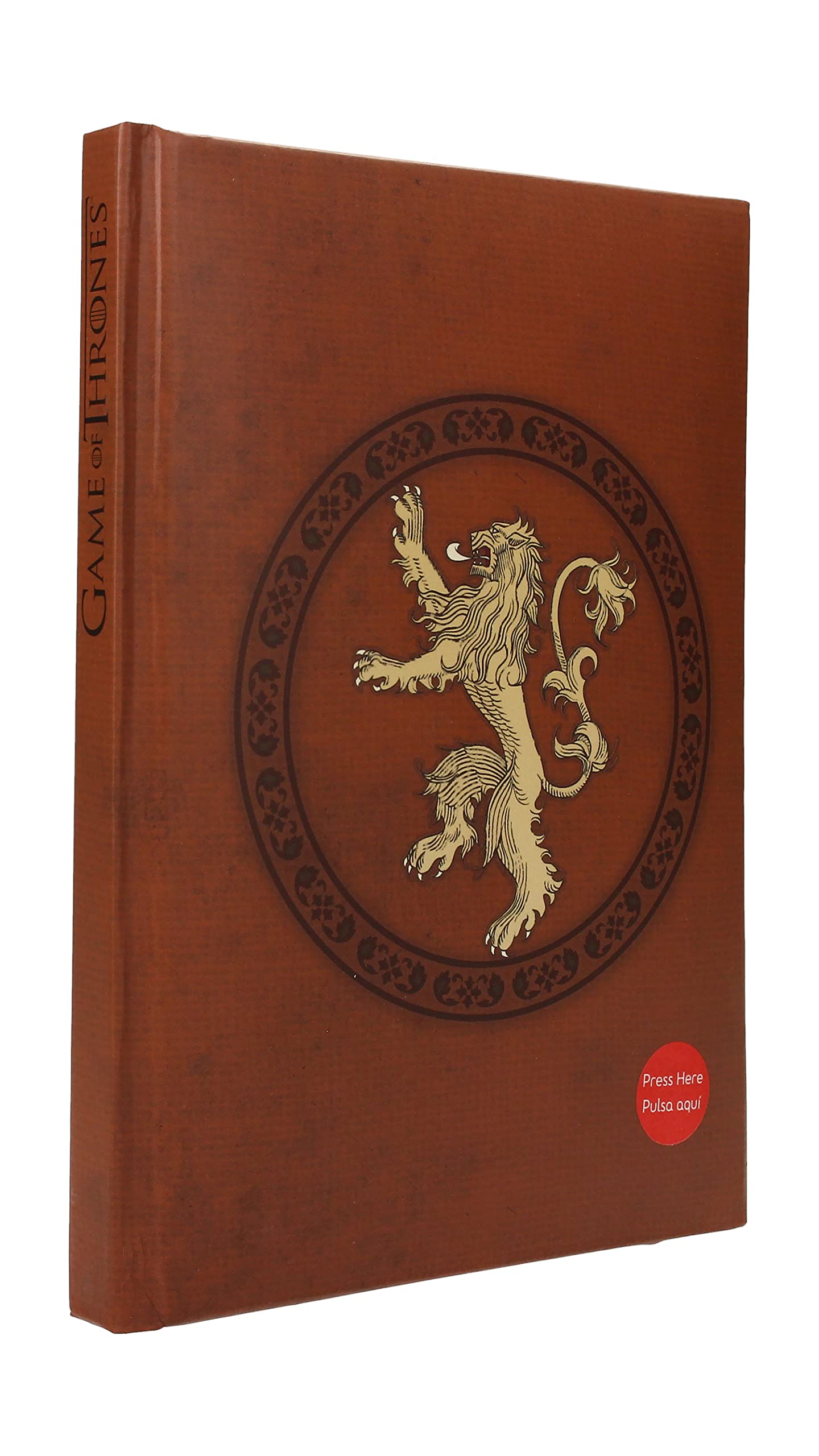 Star images Game of Thrones Lannister Light Up Notebook