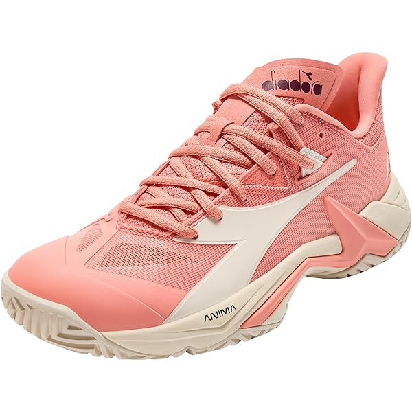 Diadora Women's B.Icon 2 All Ground Tennis Shoe (Surf Spray/Black - View #3