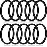 Weysat 10 Pack Compatible with Taco 007-007rp Rubber Flange Gasket | Black O-ring Seals, Compatible with Taco 007-f5 Circulator Pump, Leak-proof Replacement for Heating System, Durable Elastomer