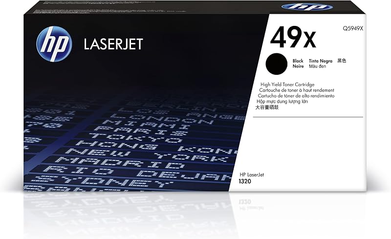 HP Q5949X 49X High Yield Black Original LaserJet Toner Cartridge