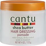 Cantu Shea Butter Hair Dressing Pomade 4oz Jar (3 Pack)