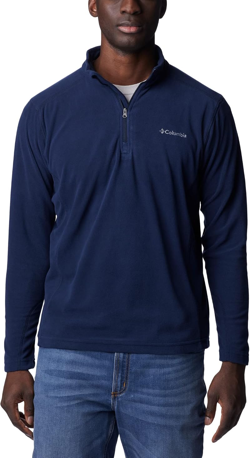 Columbia Klamath Range II Half Zip Fleece Pull Over Collegiate Navy L UK
