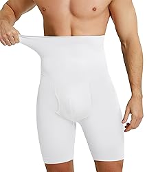 TAILONG Men Tummy Control Shorts High Waist