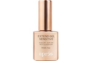 Aprés Extend Gel Sensitive - HEMA-Free Soak Off Gel-X Tips Adhesive (15 ml)