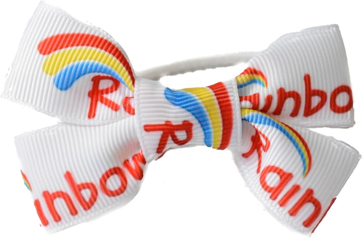 Rainbow Guides uniform hair bobble. Hair accessories.