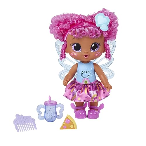 Baby Alive GloPixies Doll, Gabi Glitter, Glowing Pixie Doll Toy