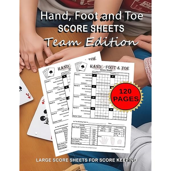 amazon-com-hand-foot-and-toe-score-sheet-book-team-edition-cool-book-hand-foot-and-toe-journal-card-game-score-sheets-6-x-9-120-pages-two-teams-great-fun-for-all