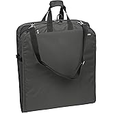 WallyBags® 42" Premium Carry-On Travel Garment Bag with Shoulder Strap and Multiple Pockets, Perfect for Suits, Shirts