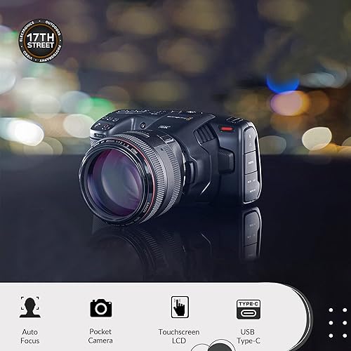 Blackmagic 4K Pocket Design Cinema Camera Up to 120 Raw for