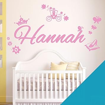 personalised name wall art