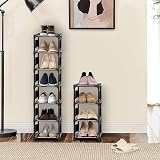 esonstyle 10 Tier Shoe Rack Tall Narrow Space Saver Entryway Organiser view 7
