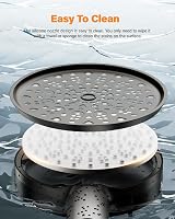 Cobbe Hard Water Filter Shower Head 6 Modes 20-Stage Filtration Black view 6