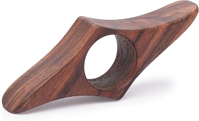 TILISMA Book Page Holder Handmade Walnut Thumb Bookmark Large