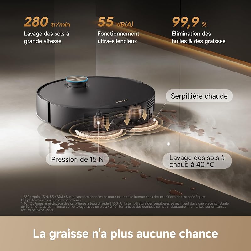 X60 Pro Ultra Complete Robot Aspirateur Laveur avec Bras UltraExtend
