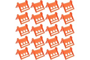 JOIKIT 20 Pack 4 Inch Plastic Flat Strap Protectors, Heavy Duty Edge Corner Guard for Cargo Loads, Compatible with Truck, Van