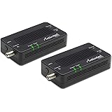 Actiontec by Screenbeam MoCA 2.5 Network Adapter for Ethernet Over Coax (2 Pack) – 1 Gbps Ethernet, Coax to Ethernet Adapter,