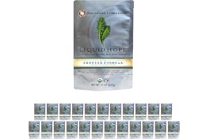 Functional Formularies Liquid Hope Peptide Organic Tube Feeding Formula and Nutritional Meal Replacement Supplement, 12 Oz Pouch, Pack of 24