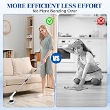 FARI Electric Spin Scrubber Cordless Power Cleaner 8 Brush Heads Adj Handle view 2