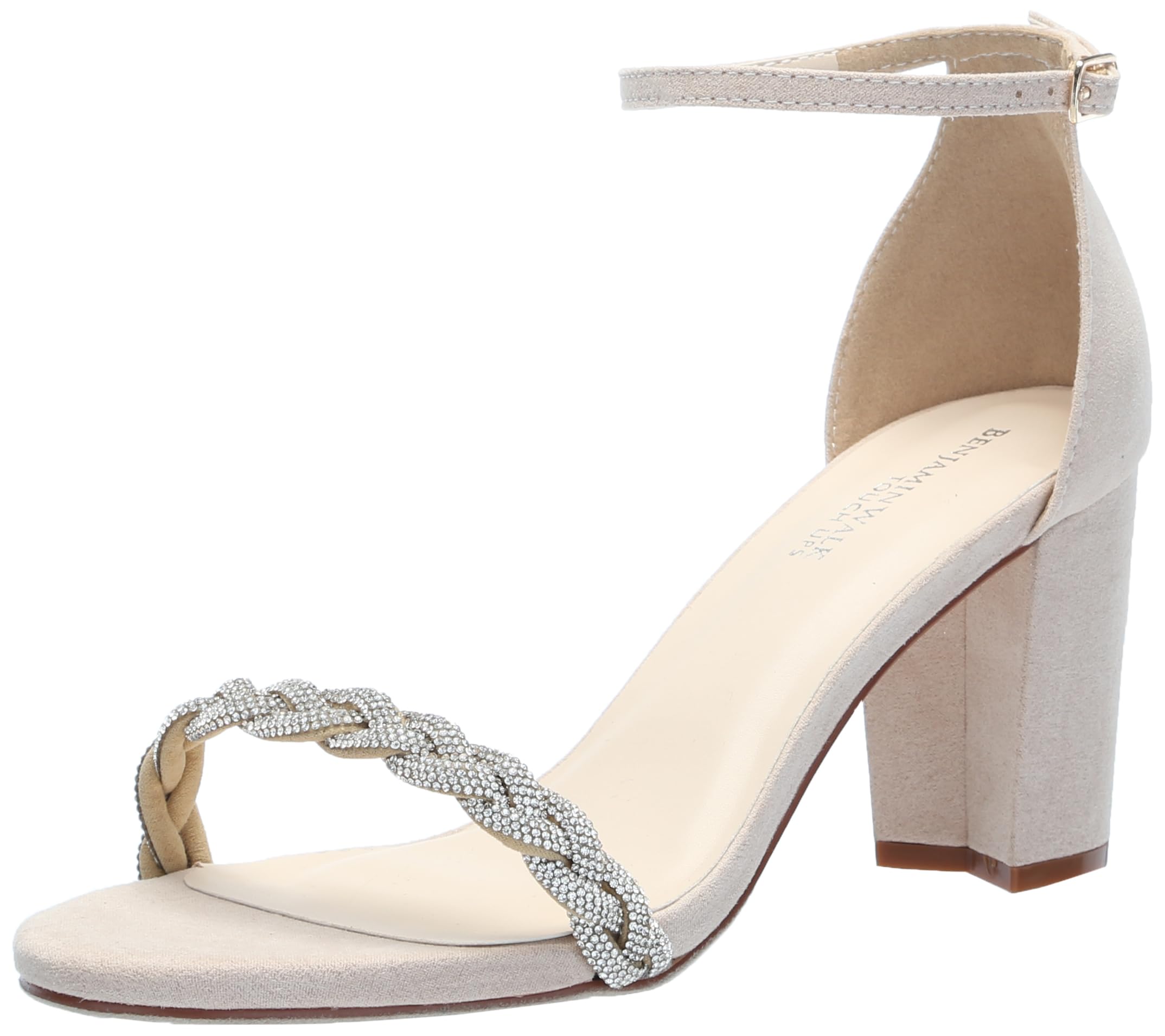 Marc Fisher LTD Women’s PALYCA Heeled Sandal, Gold Leather 710, 8.5