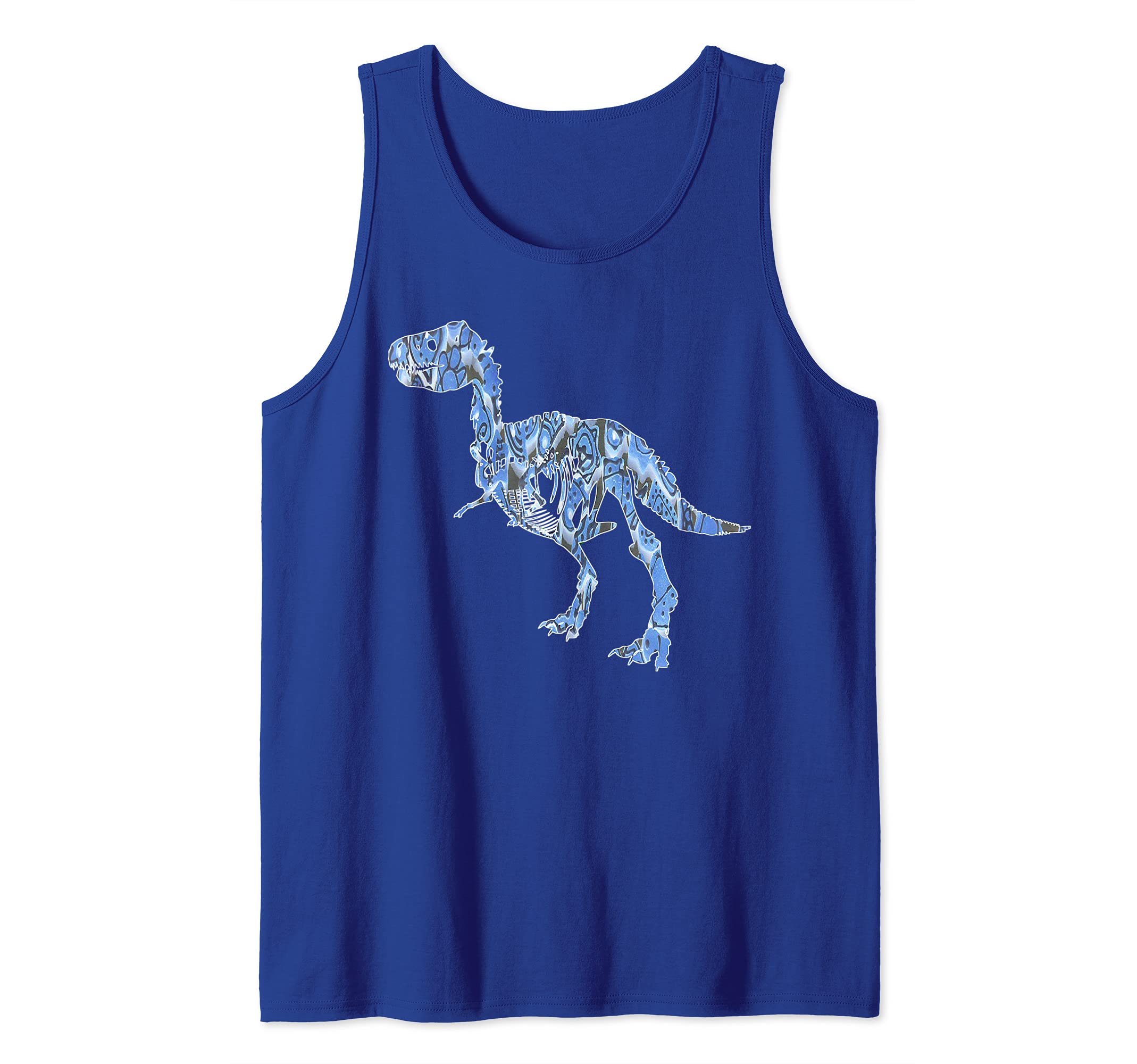 Tyrannosaurus Rex Animal T-Rex Creepy Dinosaur Tank Top