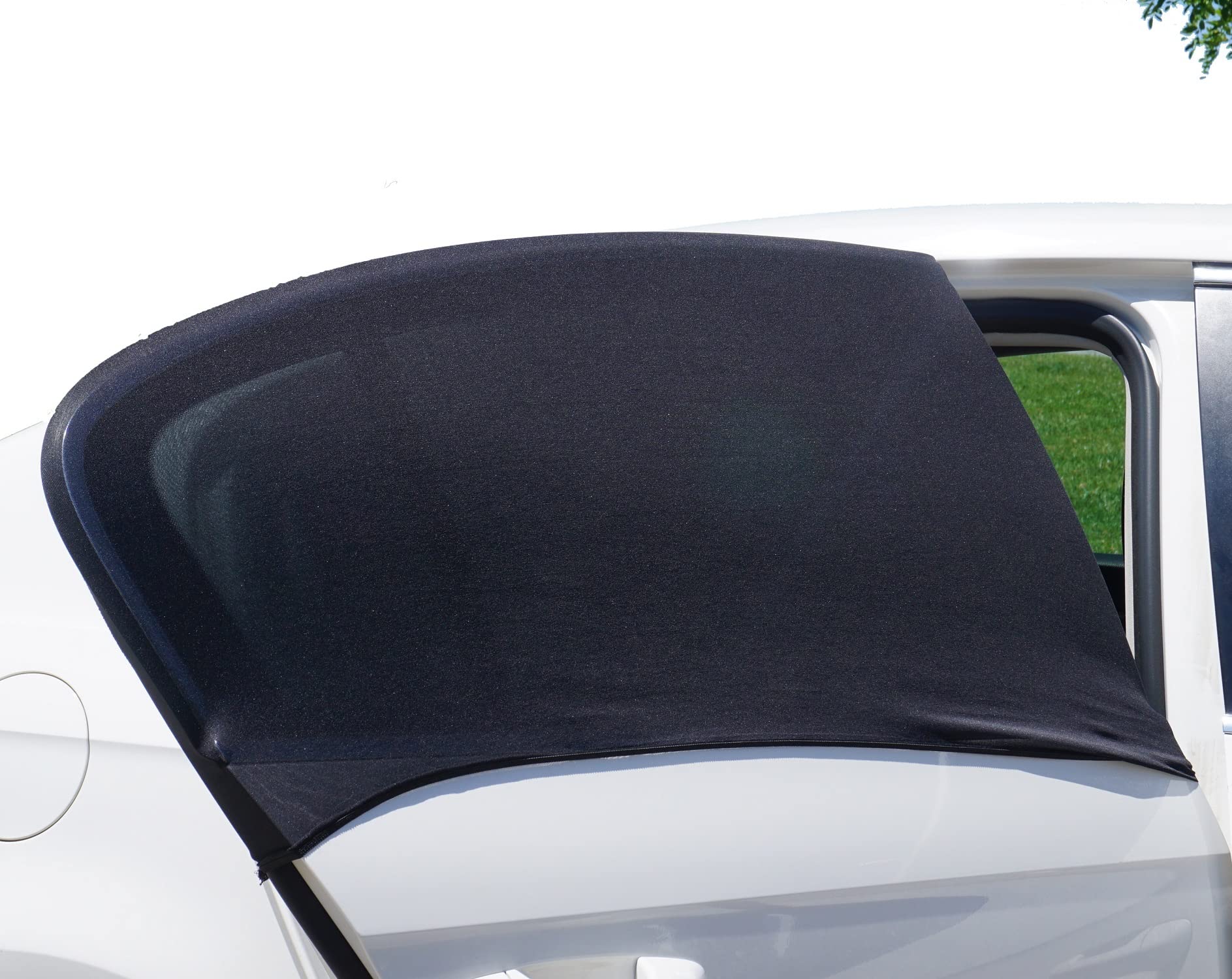 MOXVIO Car Sun Shade 2-Pack – Rear Window Sun Visor for Kids, Babies, and Pets – 100 x 45 cm, Universal Fit for Most Cars, UV Protection